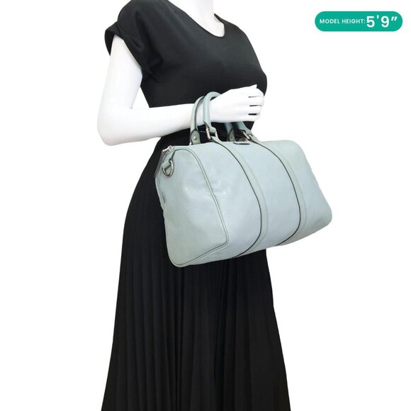 Gucci Joy Medium GG Imprime Boston Bag Light Blue 193603 - Picture 2 of 13